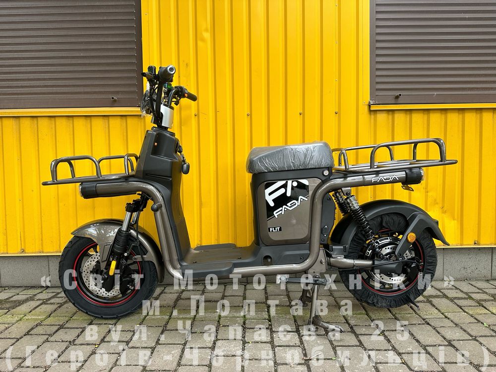 Новий електровелосипед Fada Flit 2 2025р. 1000W 72V20Ah Cargo грузовий
