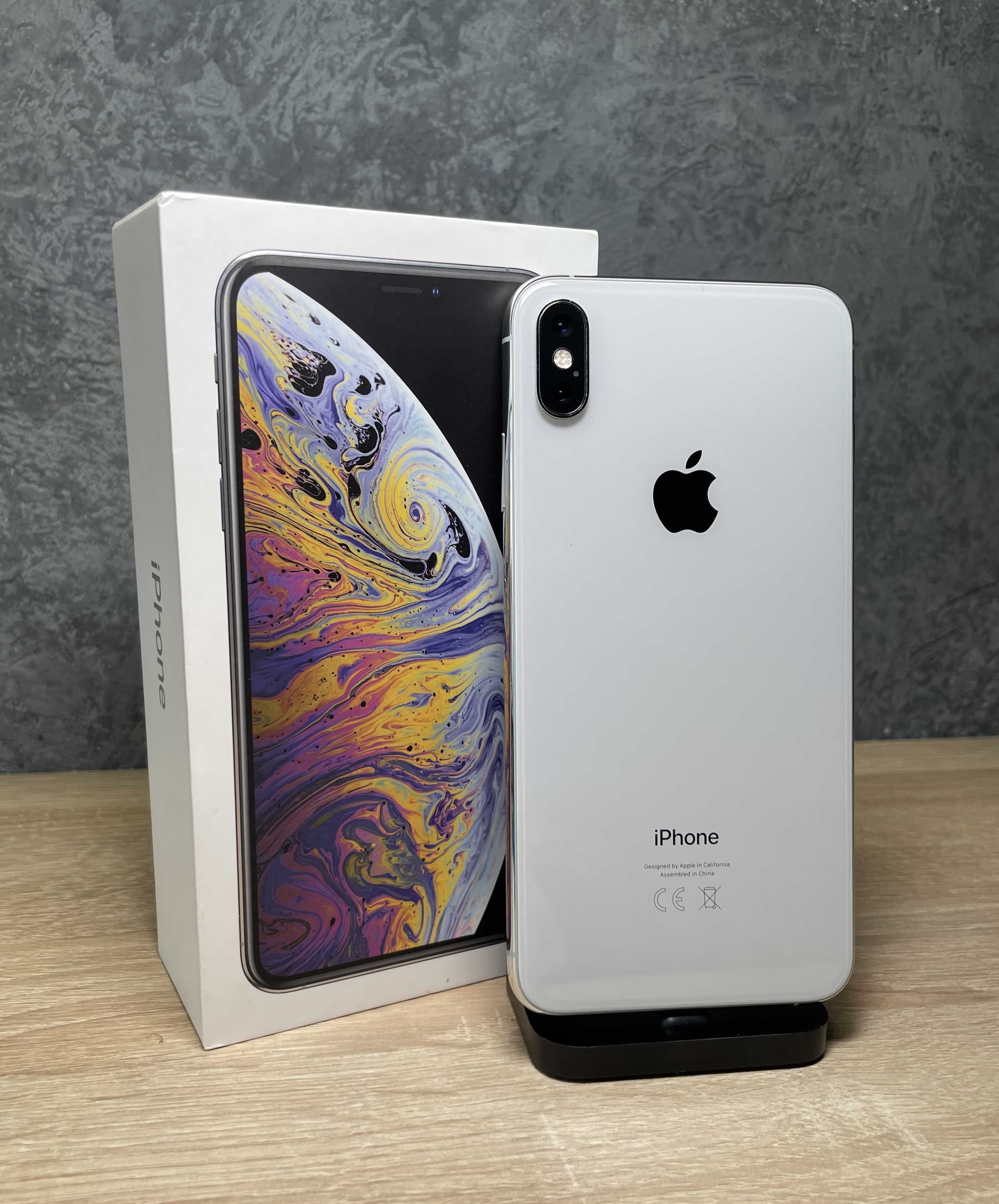 iPhone Xs Max 64Gb Silver | Айфон Хс Макс сріблястий | Гарантія