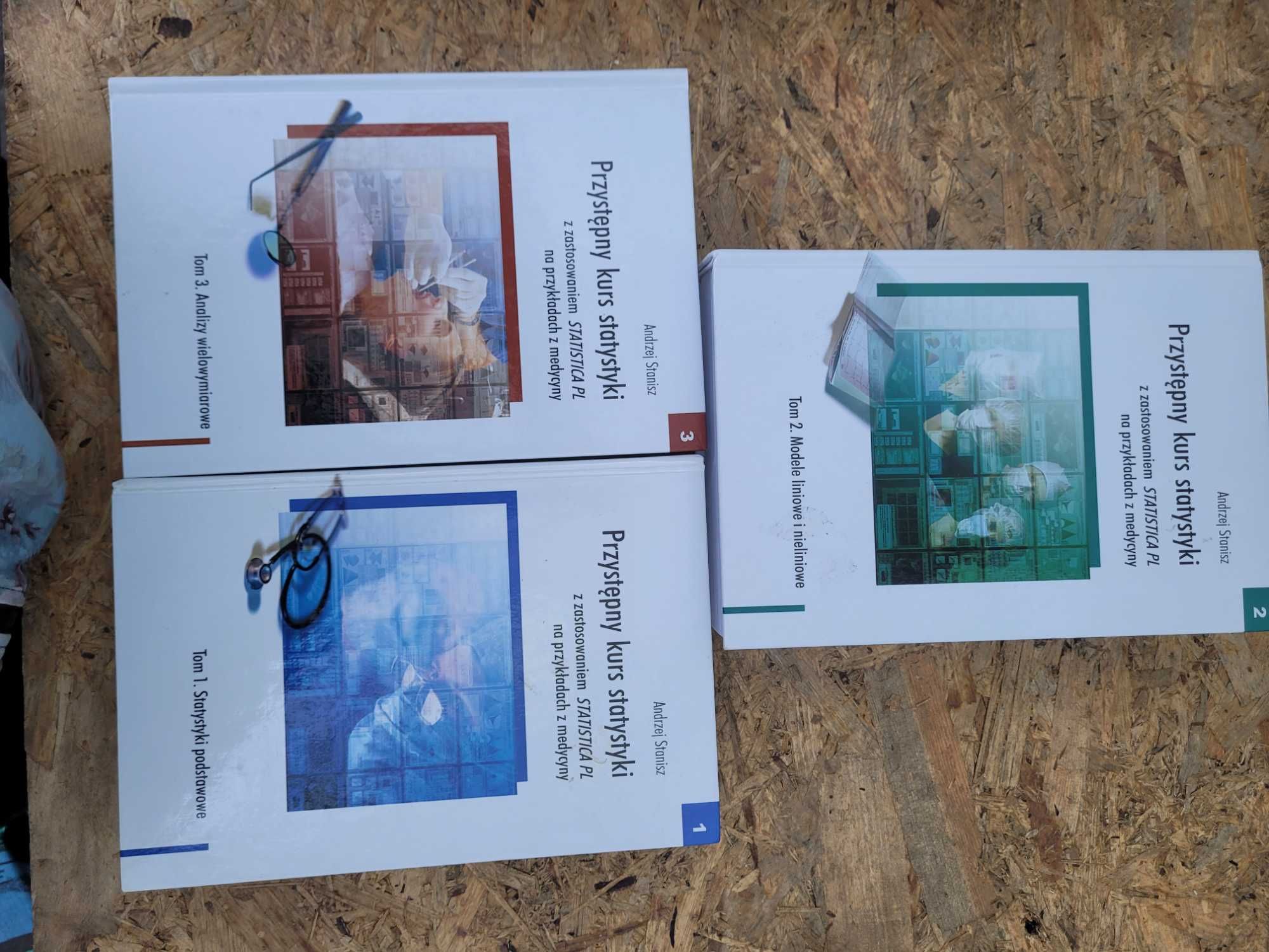 Przystępny kurs statystyki tomy 1-3 Stanisz, komplet