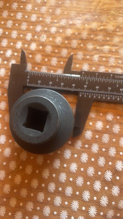 Головка торцева ударна тонкостінна 1/2" 36мм (6-гранна)