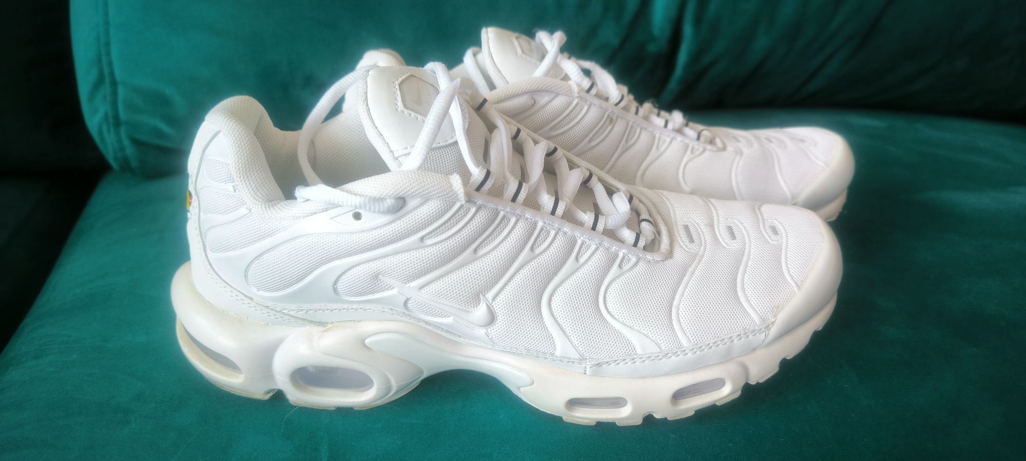 Białe Buty Nike tn air max rozmiar 44 28 cm