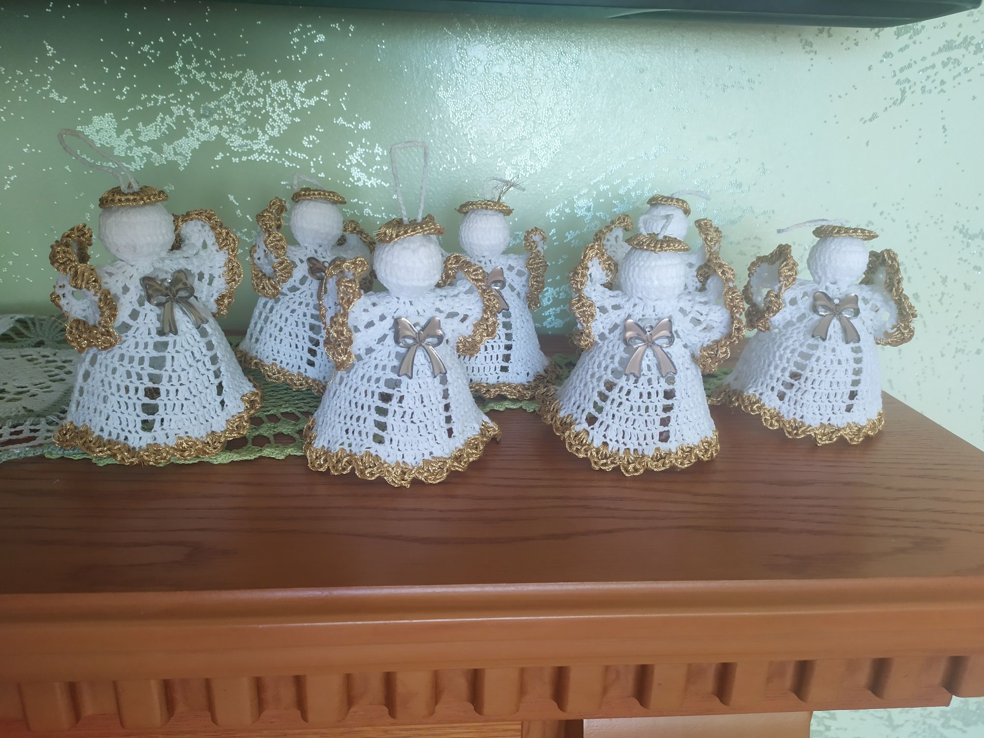 Aniołki na szydełku handmade