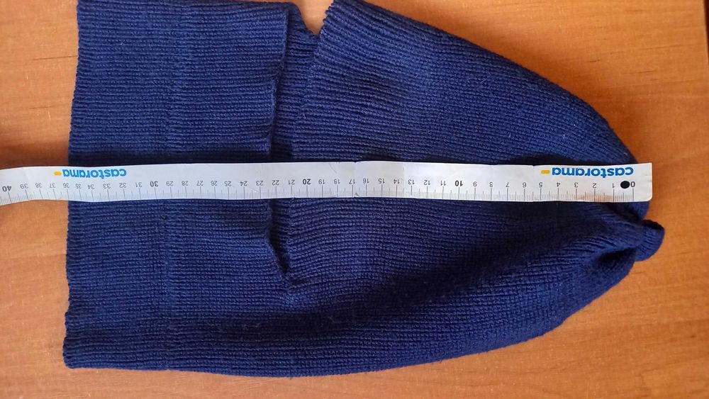 czapka kominiarka granatowa