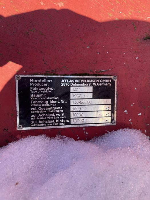 Колісний екскаватор ATLAS 1304