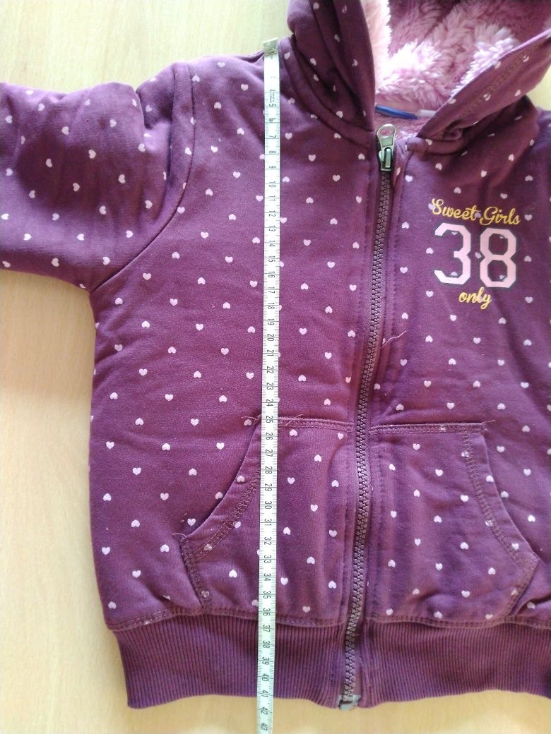 Lidl Lupilu ciepła bluza 98/104
