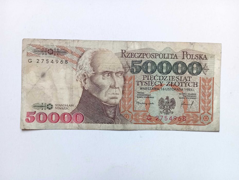 50000 zł  1989   -  G  -