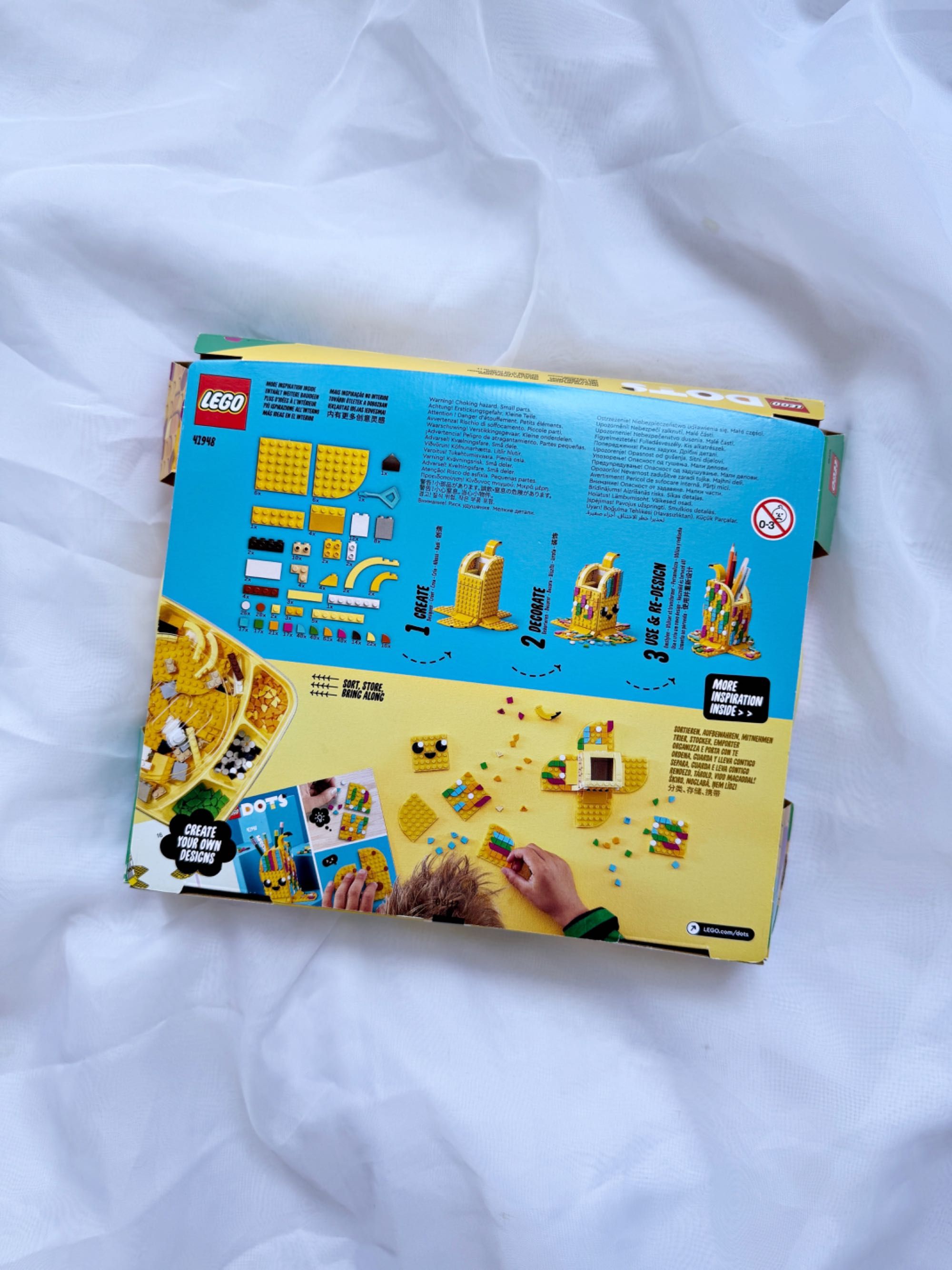 LEGO DOTS Uroczy banan — pojemnik na długopisy