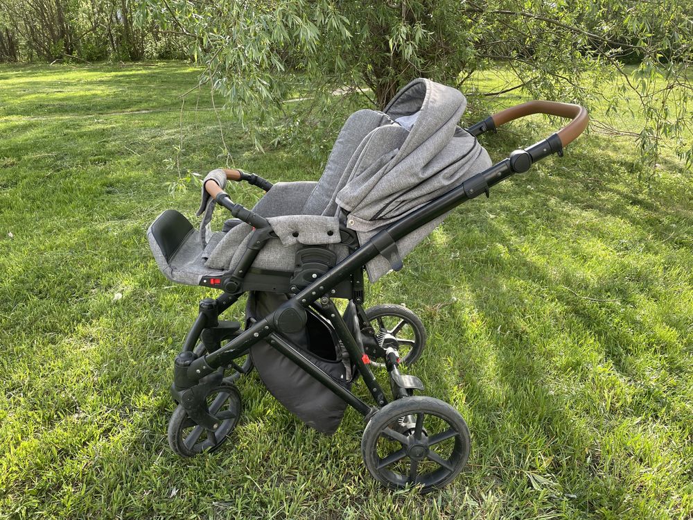 Wózek 2w1 Dynamic Baby Dover plus adapery