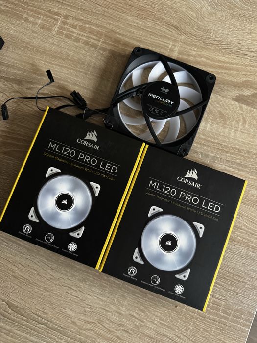 Wentylatory do komputera Corsair ML120 pro led