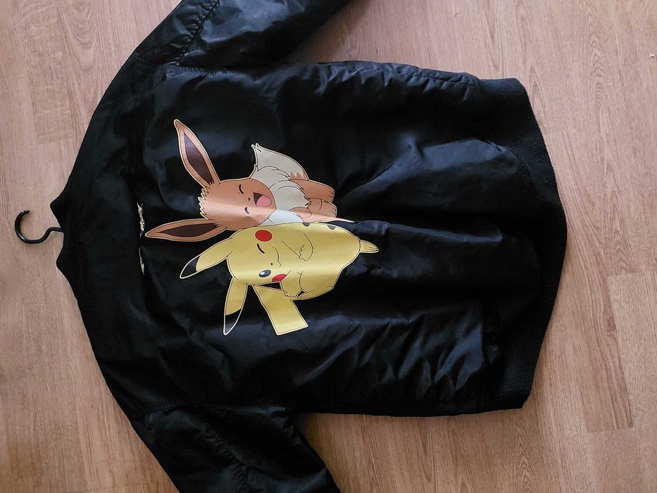 Odziez dziecieca 152 158 kurtka  paka ubrań reserved spodnie szerokie