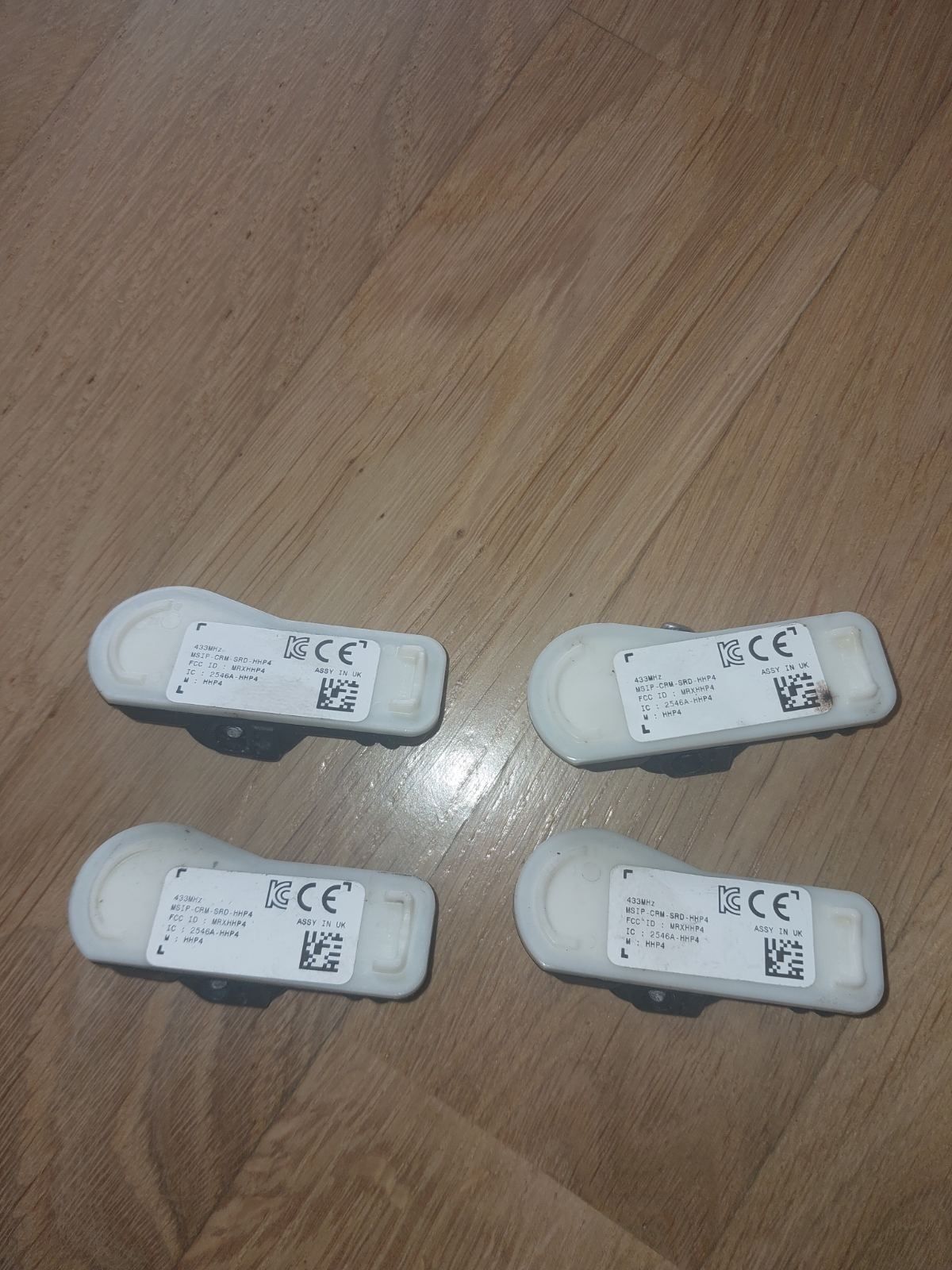 Czujniki ciśnienia TPMS.
