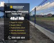 Ogrodzenie Panelowe 3d Transport Podmurówka Najtaniej