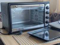 PIEKARNIK 4w1 termoobieg 230V rożno grill BERLINGER 49l