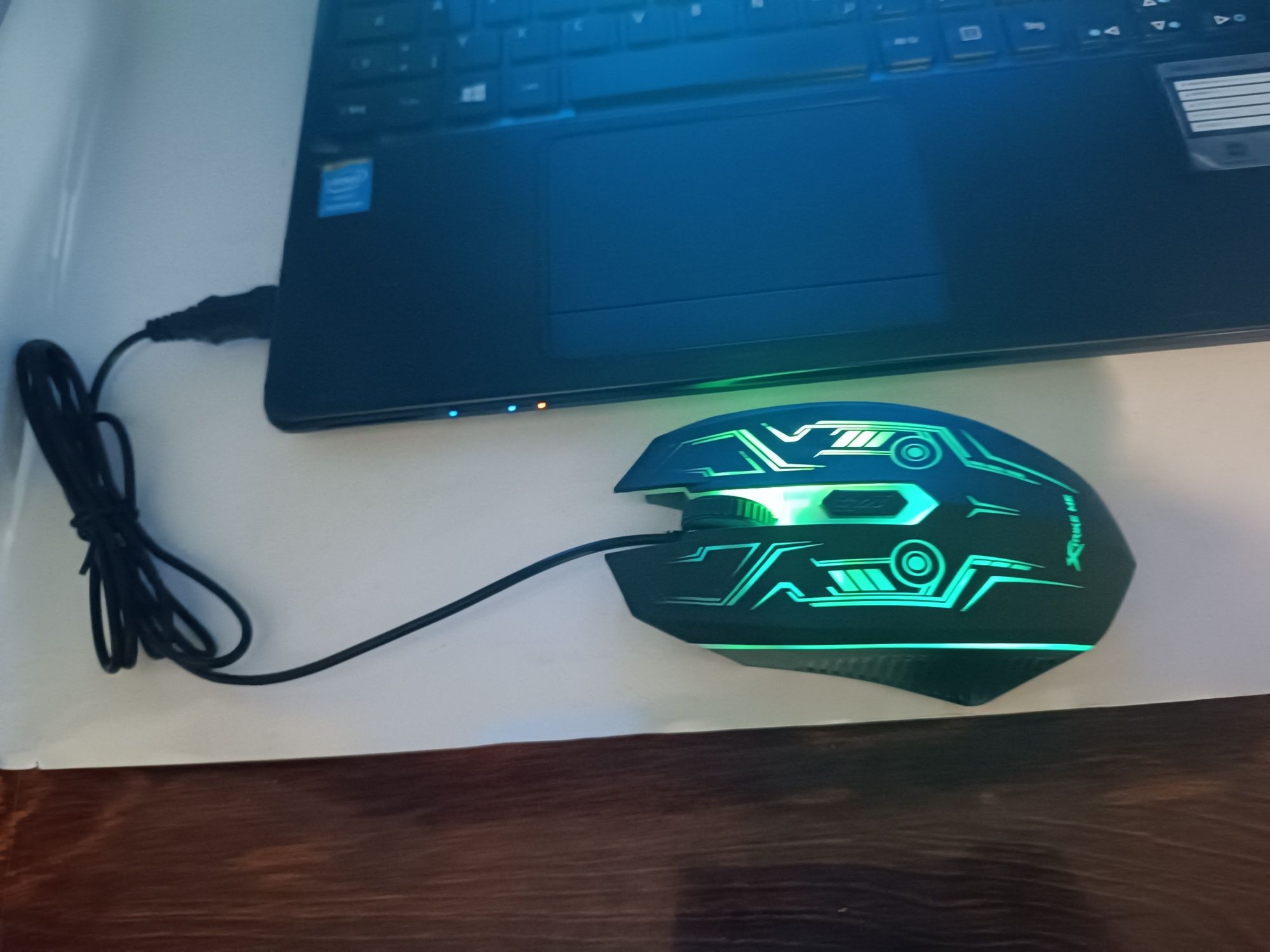 Комп'ютерна миша Нова Xstrike ME CM-406, USB, RGB підсвітка