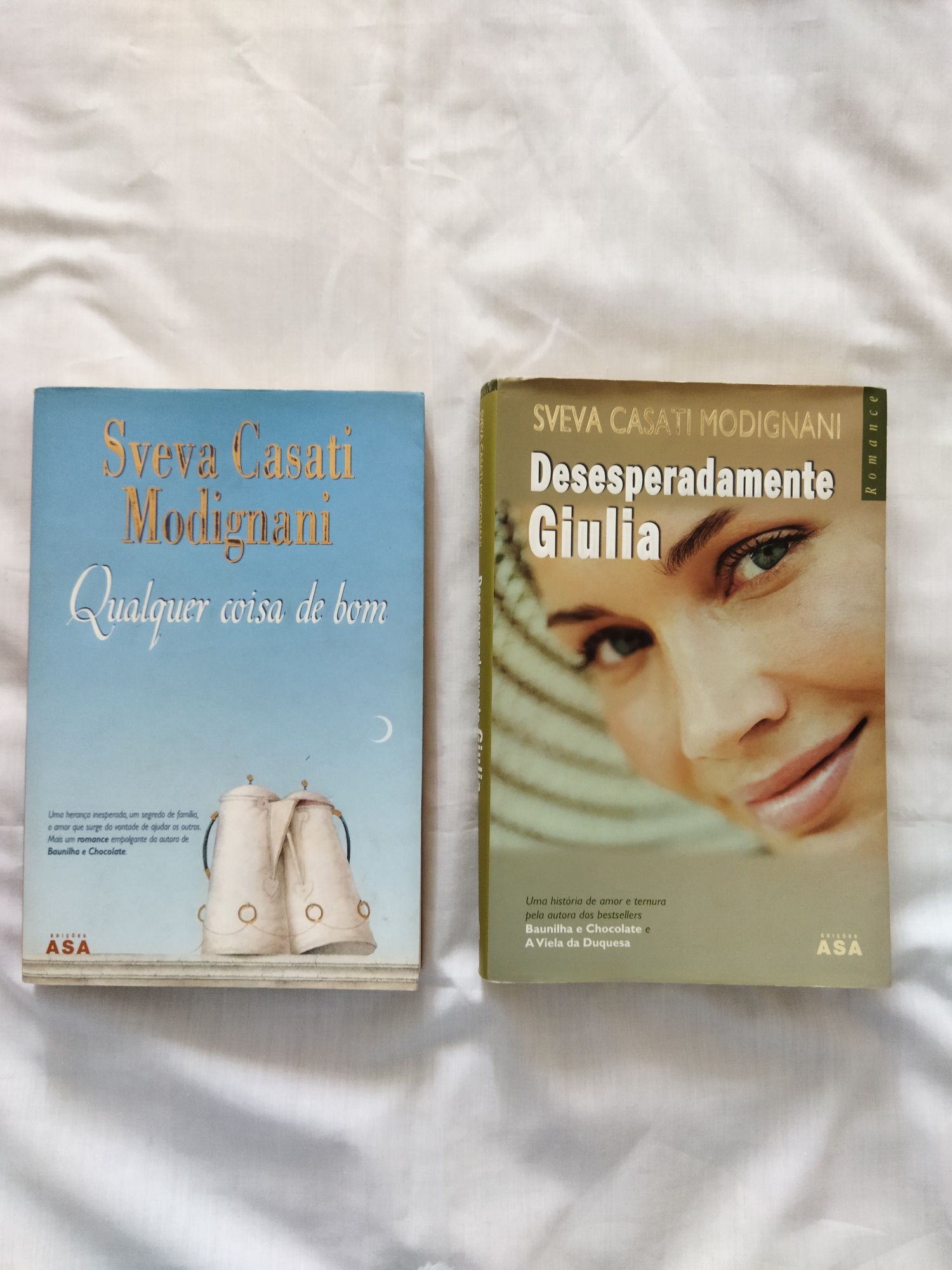 2 Livros Steva Casati Modignani