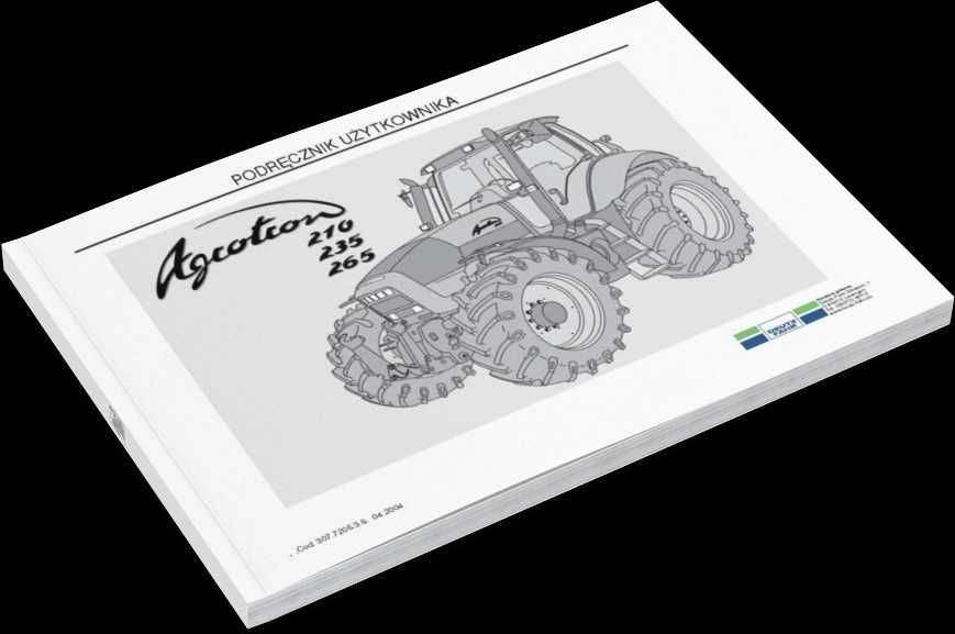 Instrukcja obsługi Deutz Fahr Agrotron 210; 235; 265;