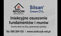 Iniekcyjne osuszanie budynków, suche fundamenty, ściany.