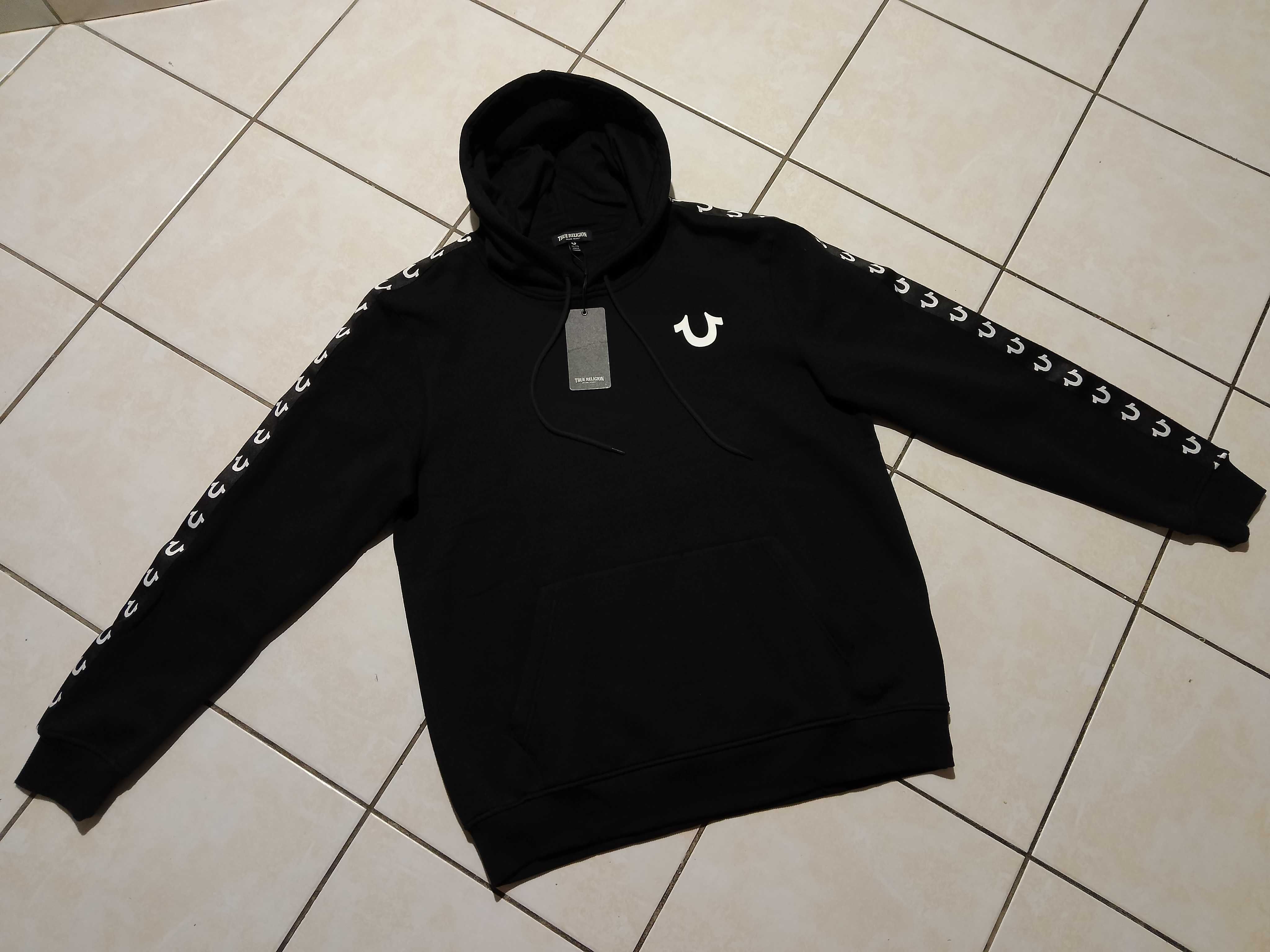 TRUE RELIGION USA - NOWA! z LOGO i Metkami Bluza Męska rozmiar XL