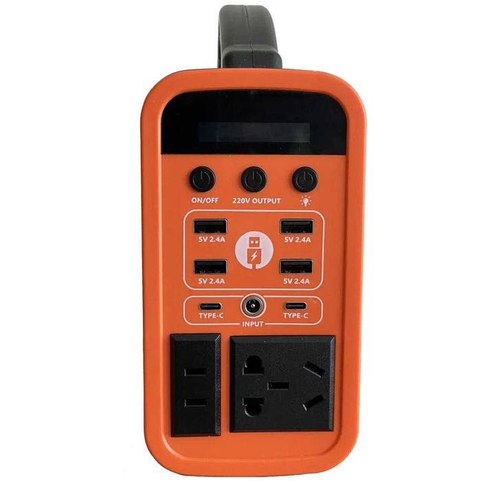 Портативна зарядна станція 220V 300W 130000mAh з ліхтариком