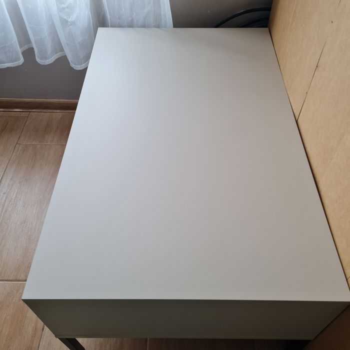 DAST Stolik kawowy z szufladami agata meble beżowy