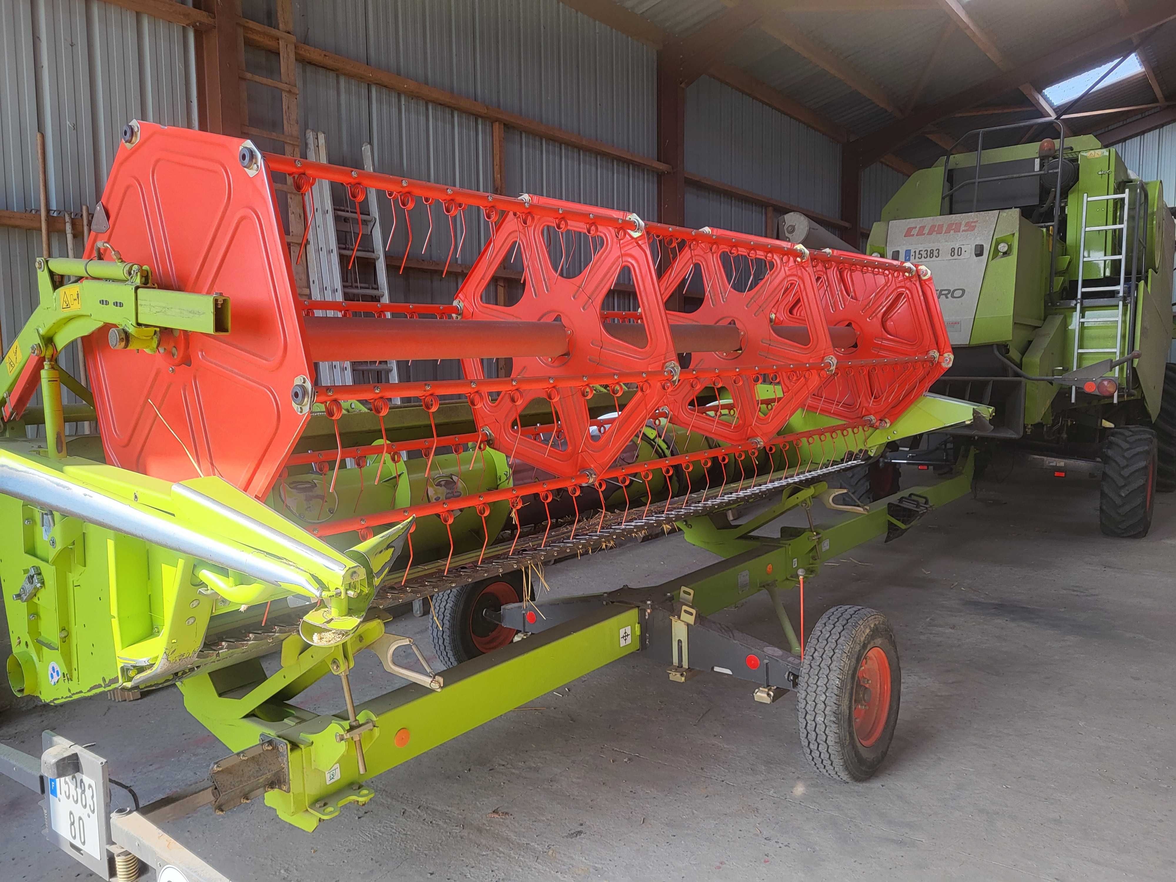 Claas avero 240 . 800h. Heder c430.jak nowy