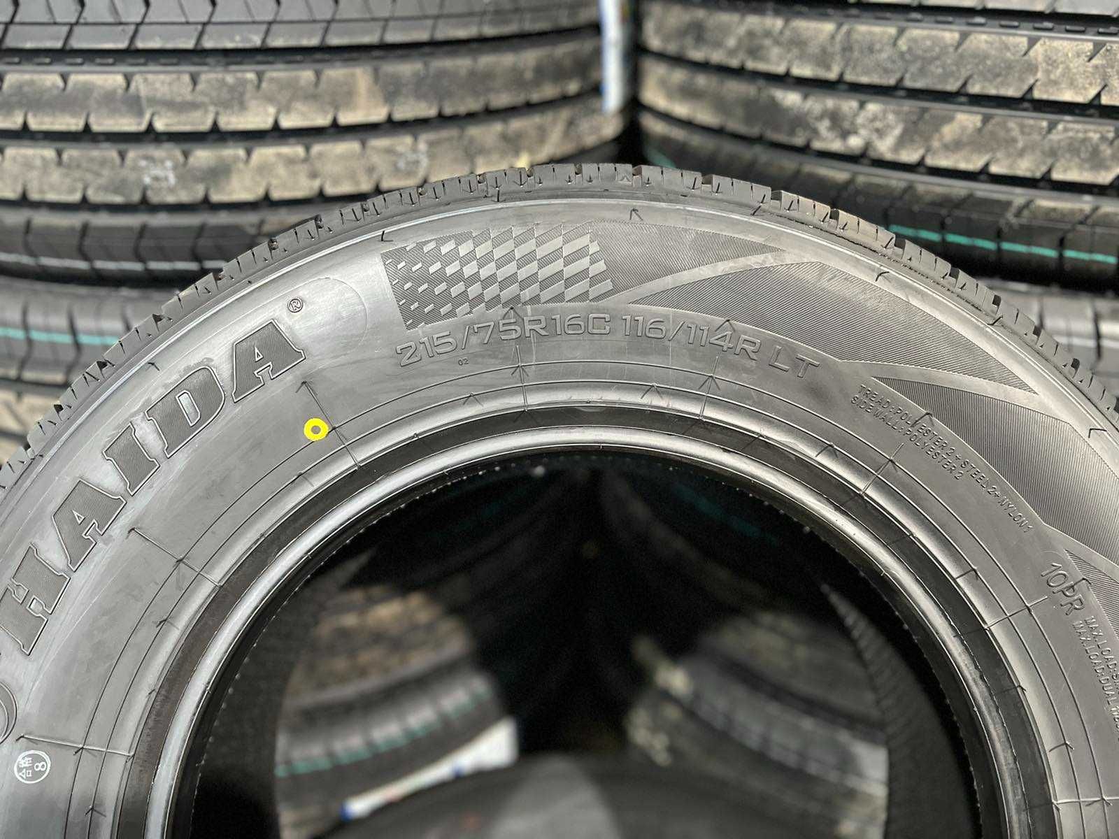 Нові шини HAIDA	215/75 R16C 10PR 116/114R HD737