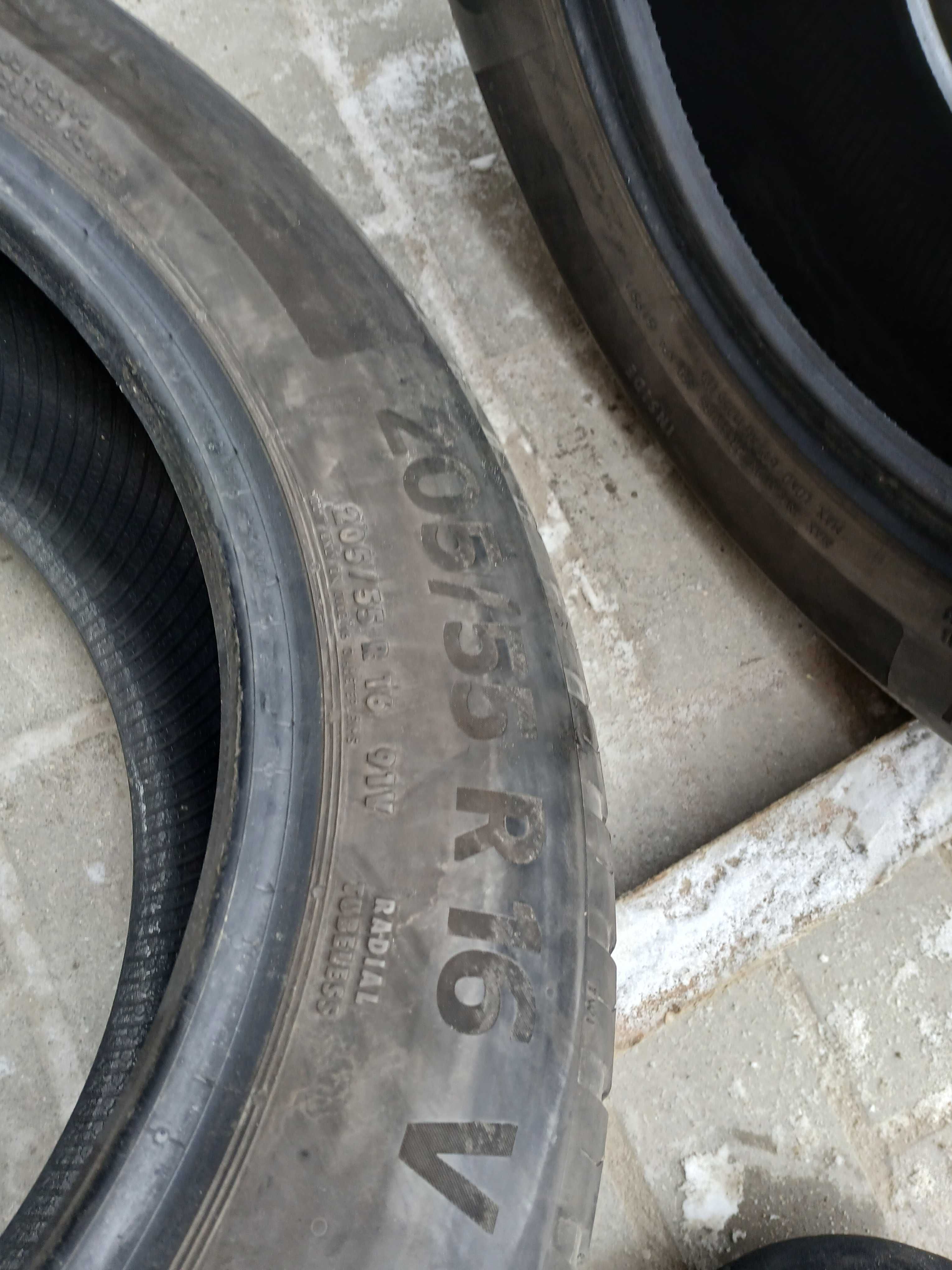 4x używane opony letnie 205/55 R16 Continental Montaż GWARANCJA