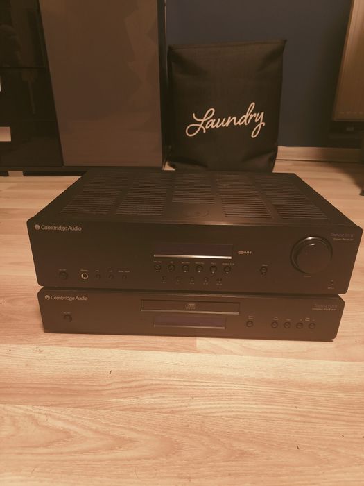 Zestaw amplituner plus odtwarzacz CD Cambridge audio