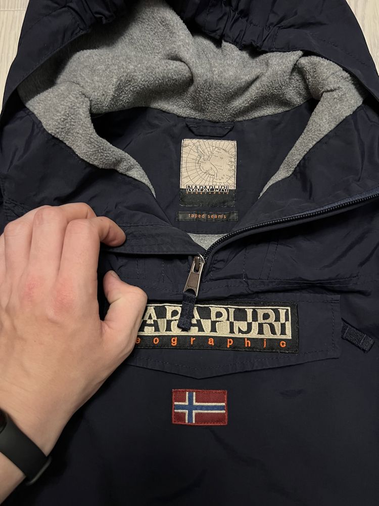 Анорак Napapijri Skidoo Rainforest Taped Seams S Напа