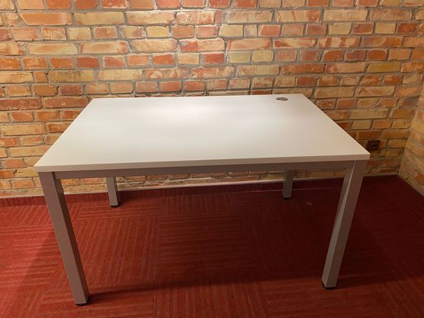Profesjonalne biurka BALMA G4-04 White 120x80 cm do pracy i nauki