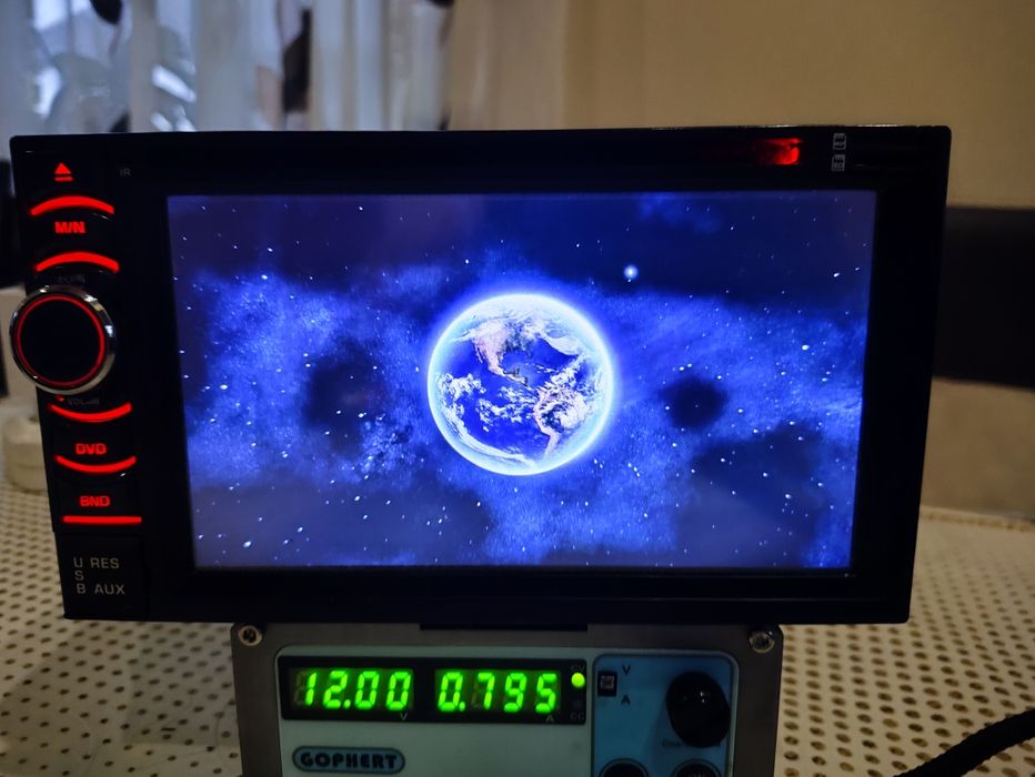 Автомагнітола Audio Car Bluetooth,AUX,USB,DVD,SD