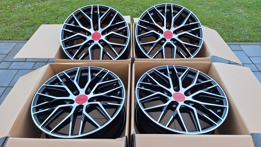 Nowe Alufelgi 5x112 R18 Audi A3 A4 A5 A6 Q2 Q3 Q5 Vw Passat B7 B8 Golf