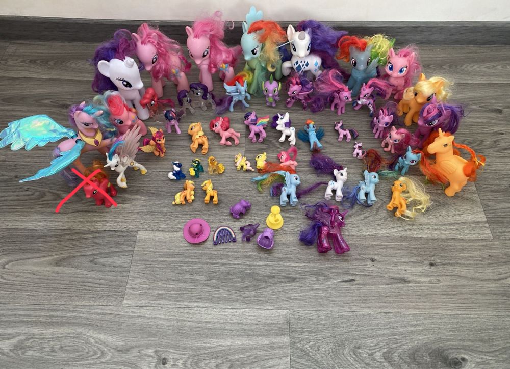 My little pony Большие, маленькие, музыкальные, светящиеся и аксессуар