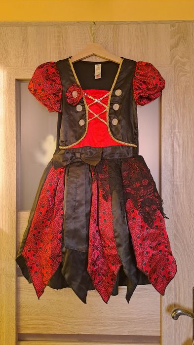 98. Sukienka strój pirat piratka bal przebierańców