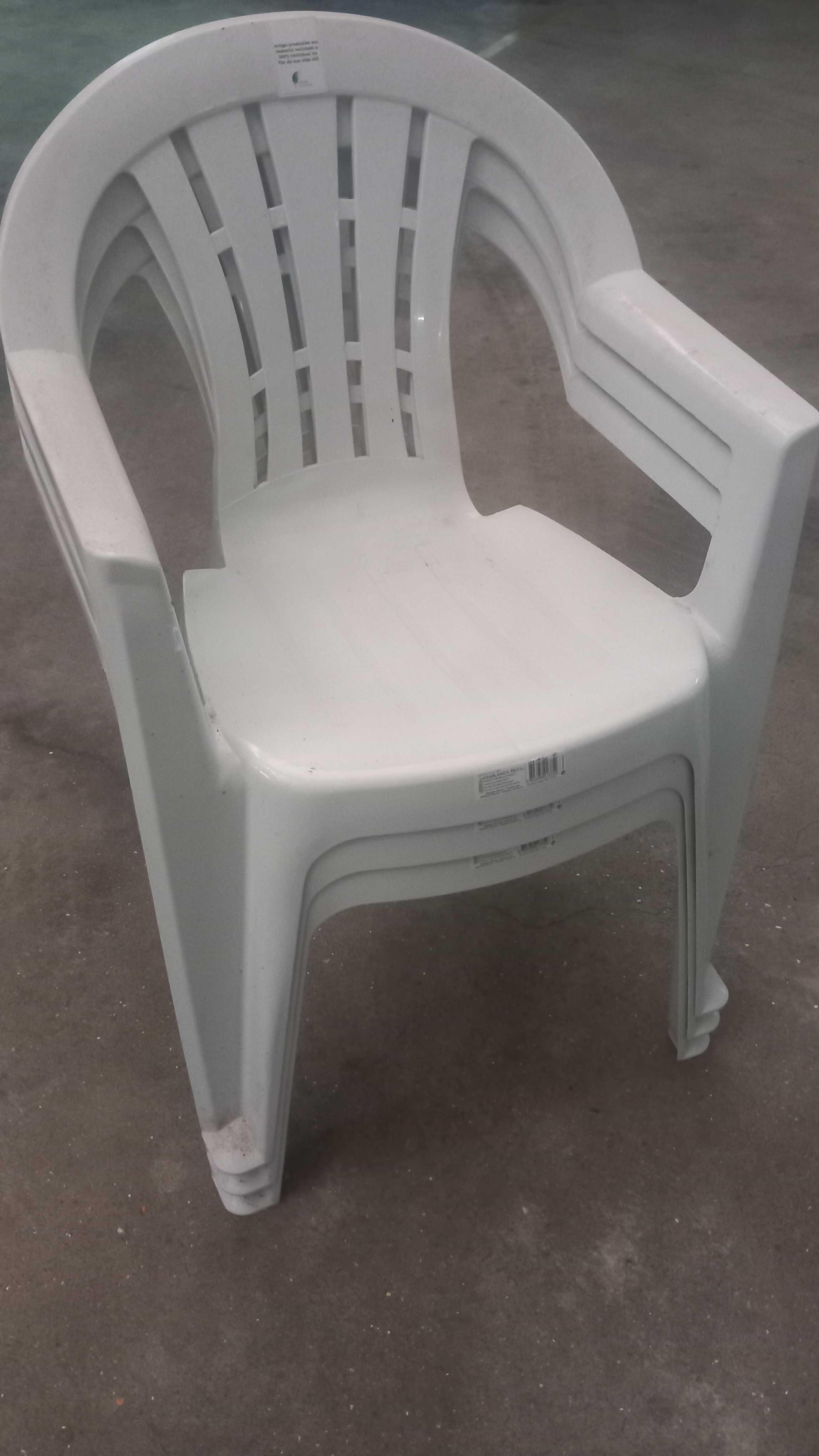 Conjunto de 6 Cadeiras de Jardim