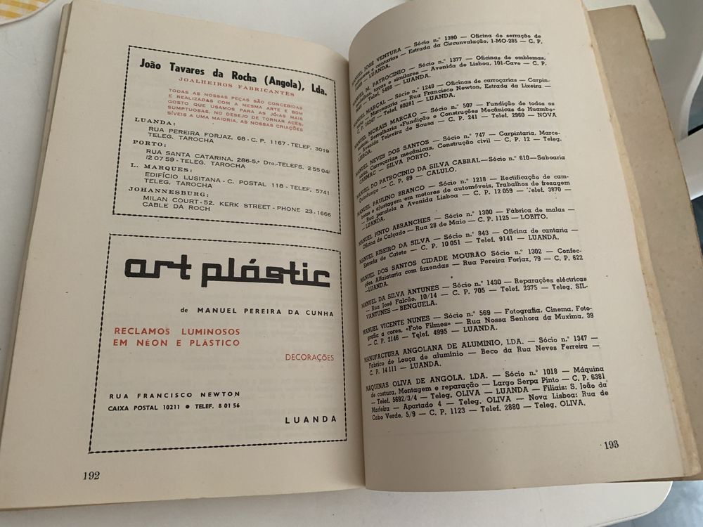 Livro “ Presença de Angola na IX Feira Internacional de Lisboa 1968”