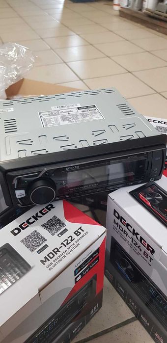 Автомагнитола Decker MDR-200. Bluetooth. 6×100Вт !!! 1Din. Новинка.