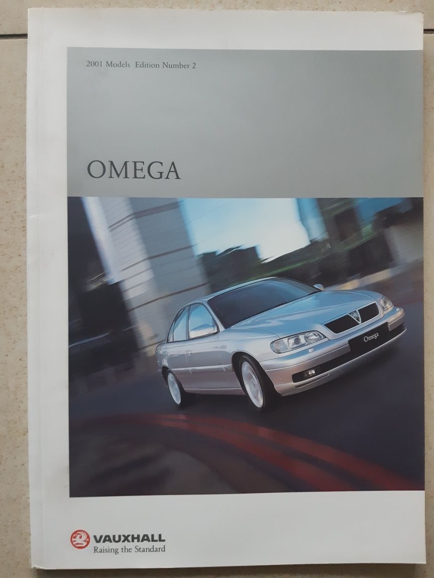 Prospekt Opel Vauxall Omega
