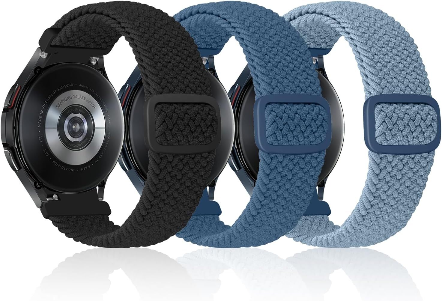 3 x Pasek do Samsung Galaxy Watch 6 5 4 5 Pro 6 Classic 40 mm / 47 mm