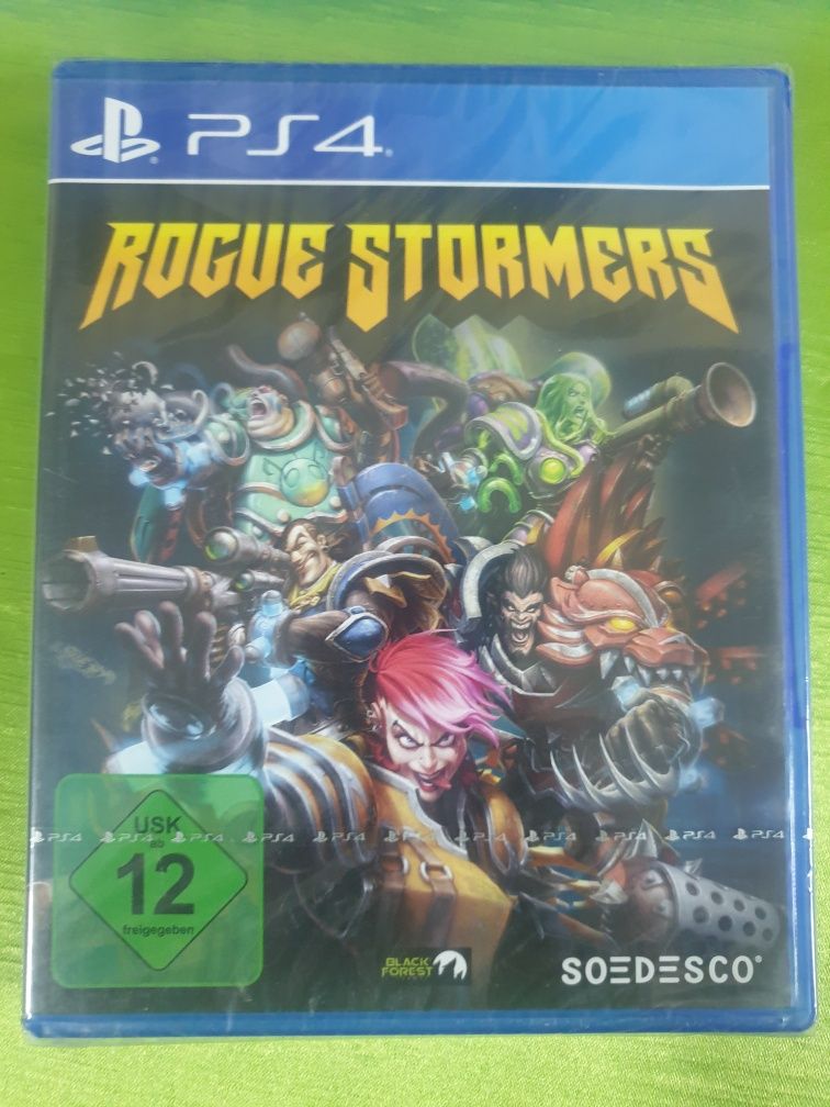 Jogos PS4  - mandatory.  Rogue Stormers.  Digimon world.