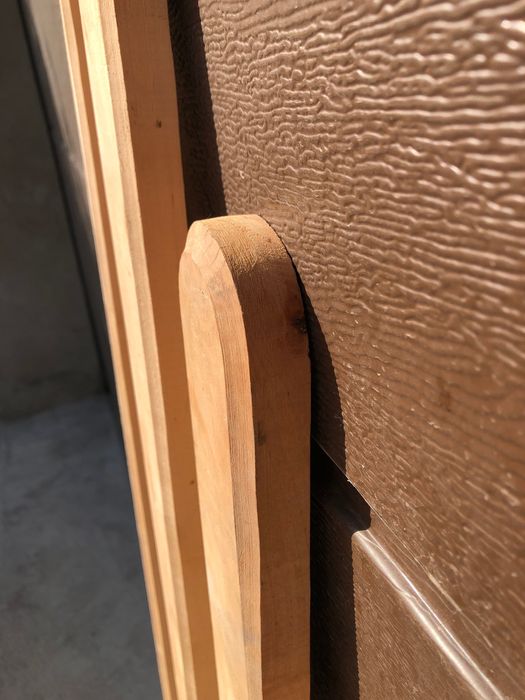 Sztachety ogrodzeniowe/rygle piękne szliffrez olcha 7x2.5cm110/130/150