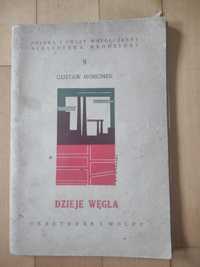 Gustaw Morcinek Dzieje Węgla Gebethnera I Wolffa Warszawa