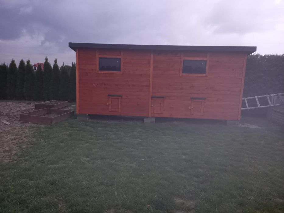 Domek drewniany i inne konstrukcje z drewna