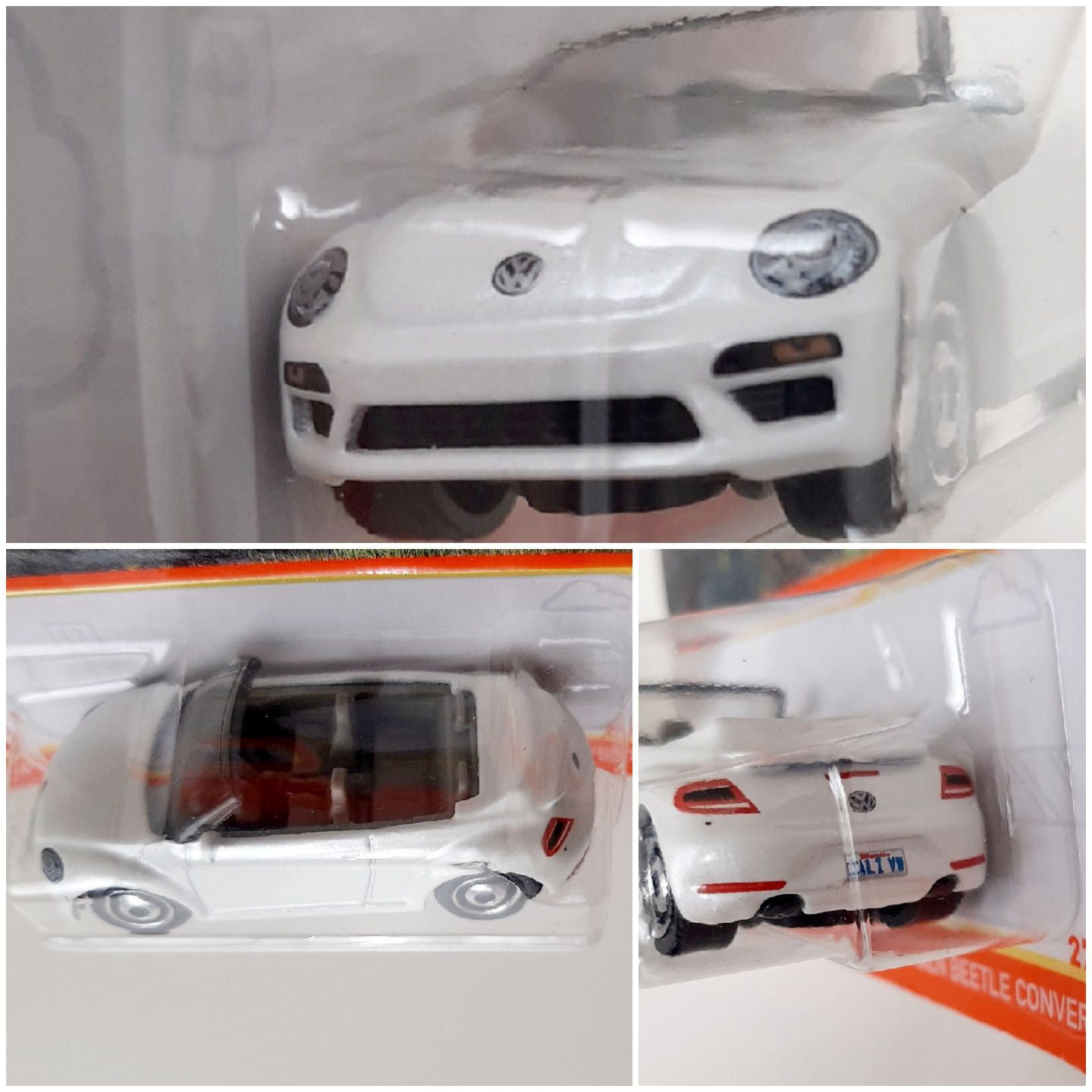 Conjunto Mini Cabrio e VW Beetle Cabrio da Matchbox