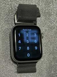 Apple Watch 6, srebrny, 44mm, cellular, ładowarka, bransoleta