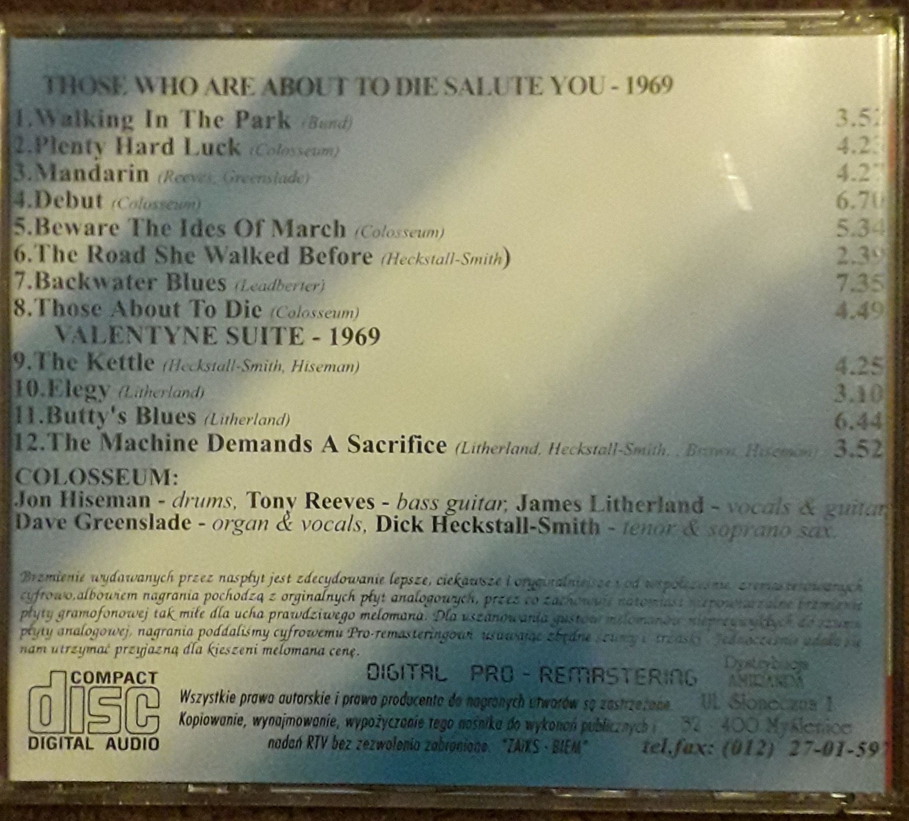 CD Valentyne Suite Colosseum