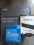MSI Pro B660M-A Wi-Fi,i5 12600k,Kingston FURY DDR4-3600Mhz 16Gb 2x8Gb