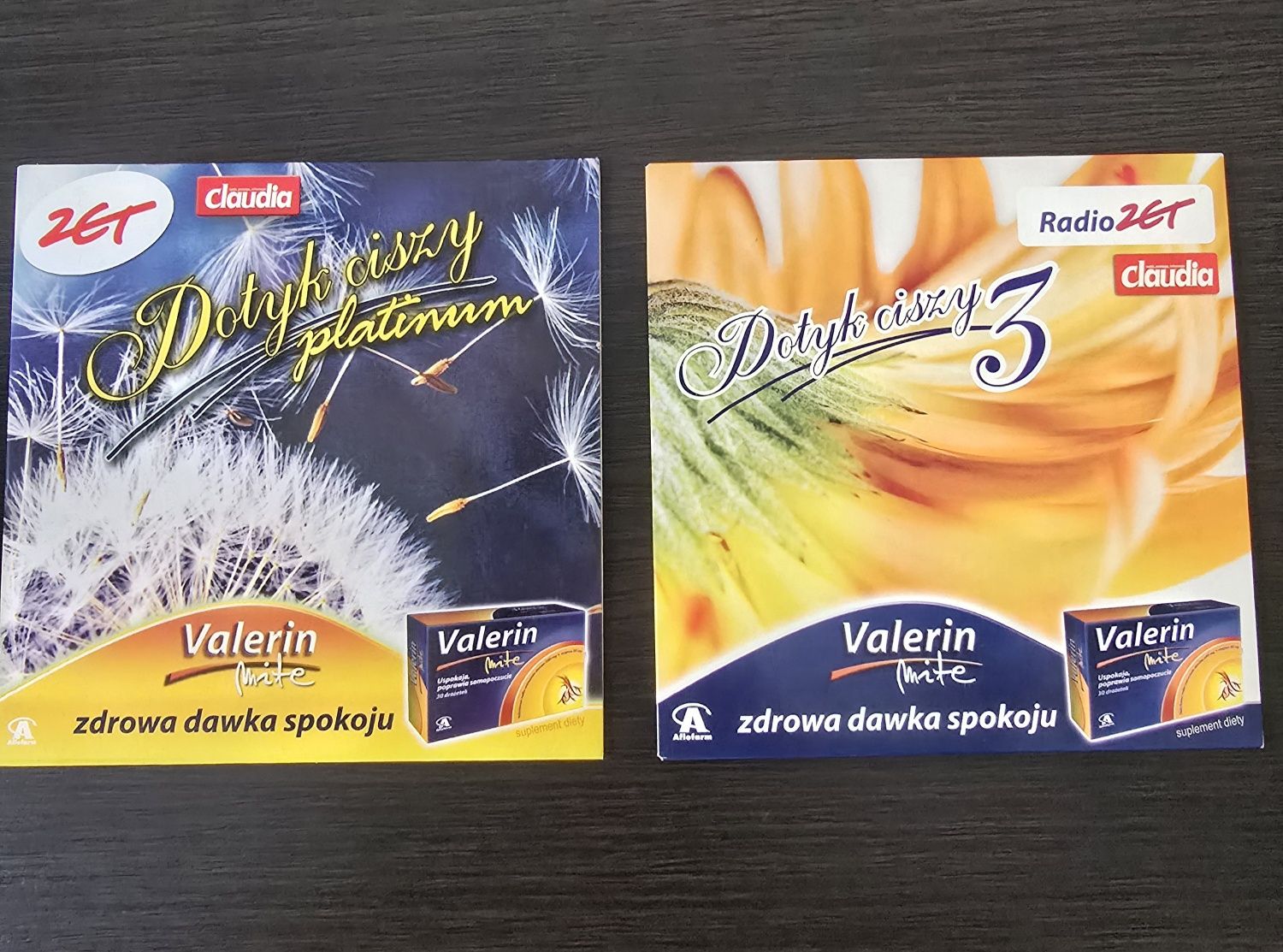 Płyta CD (2szt.) "Dotyk ciszy" muzyka relaksacyjna