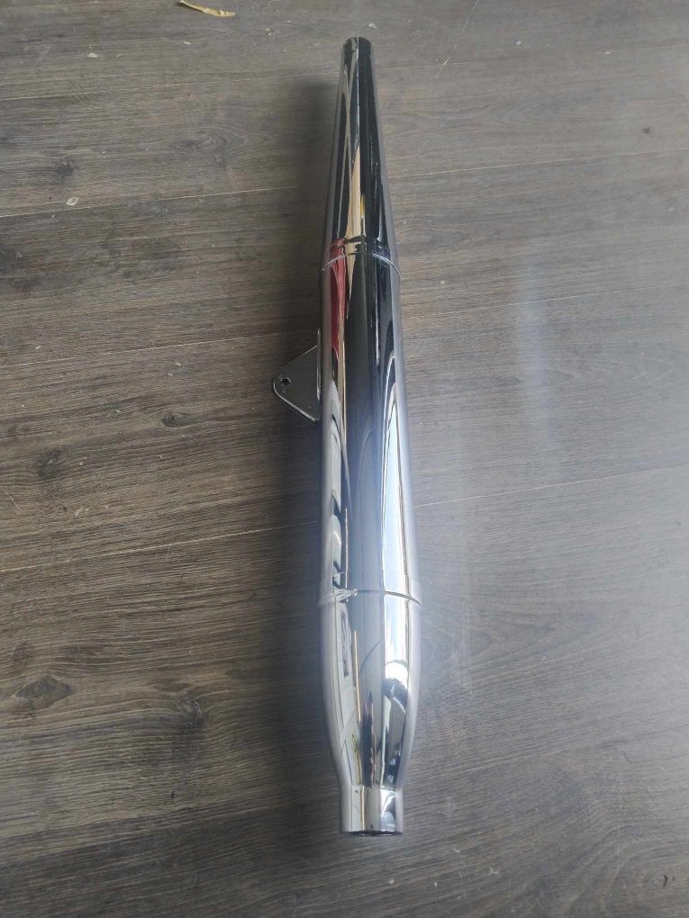 SHL m06 wfm m06 tłumik wydech cygaro chrom bdb