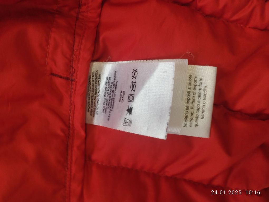 Продам пуховик columbia мужская
